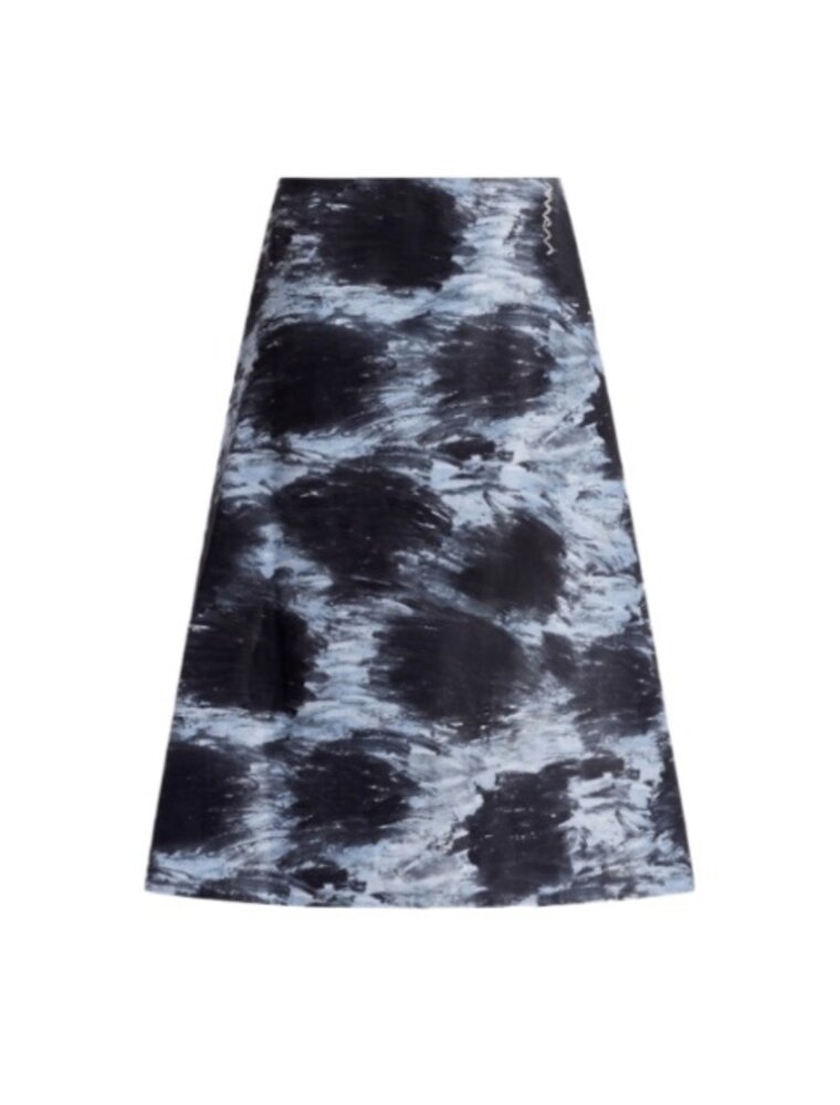 Marni Crayon Leopard Duchess Skirt