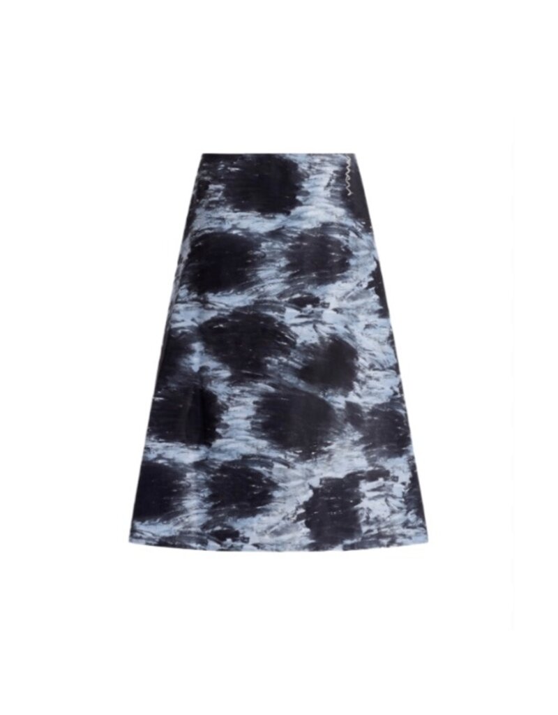 Marni Crayon Leopard Duchess Skirt