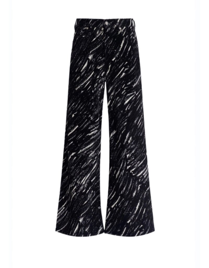 Marni Crayon Flock Stretch Denim