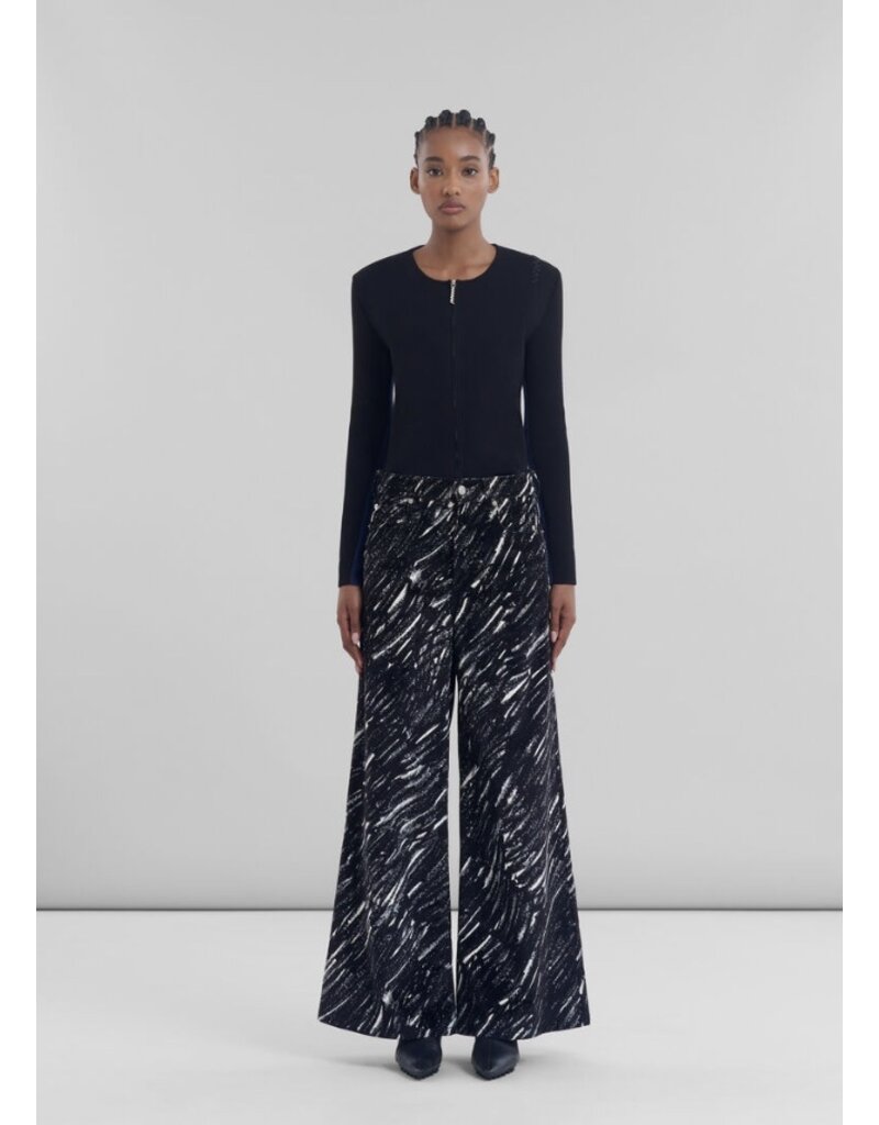 Marni Crayon Flock Stretch Denim