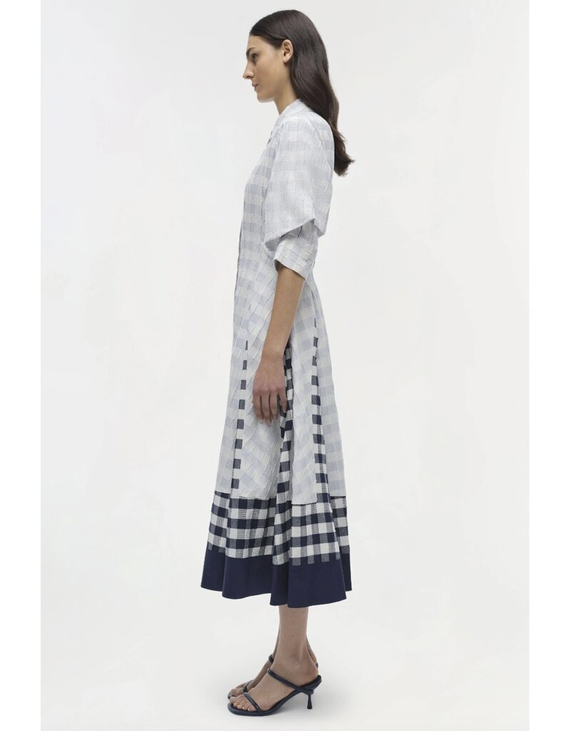 Simkhai Jazz Pintuck Midi Dress