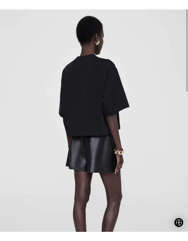 ANINE BING Myers Cropped Tee