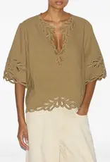 Isabel Marant Etoile Shana Openwork Blouse