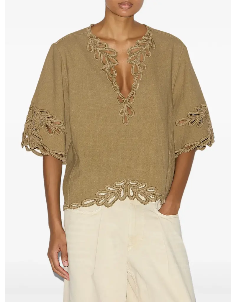 Isabel Marant Etoile Shana Openwork Blouse