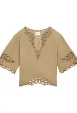 Isabel Marant Etoile Shana Openwork Blouse