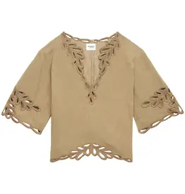 Isabel Marant Etoile Shana Openwork Blouse