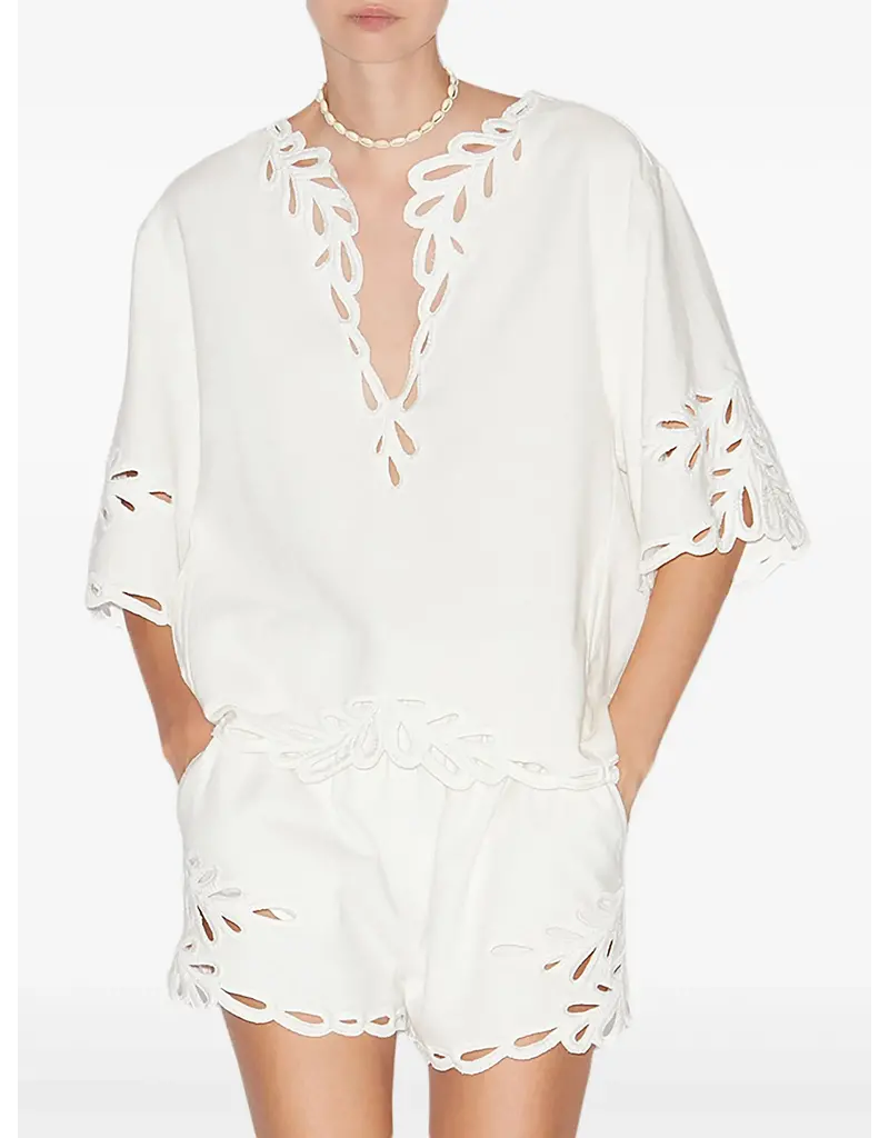 Isabel Marant Etoile Shana Openwork Blouse