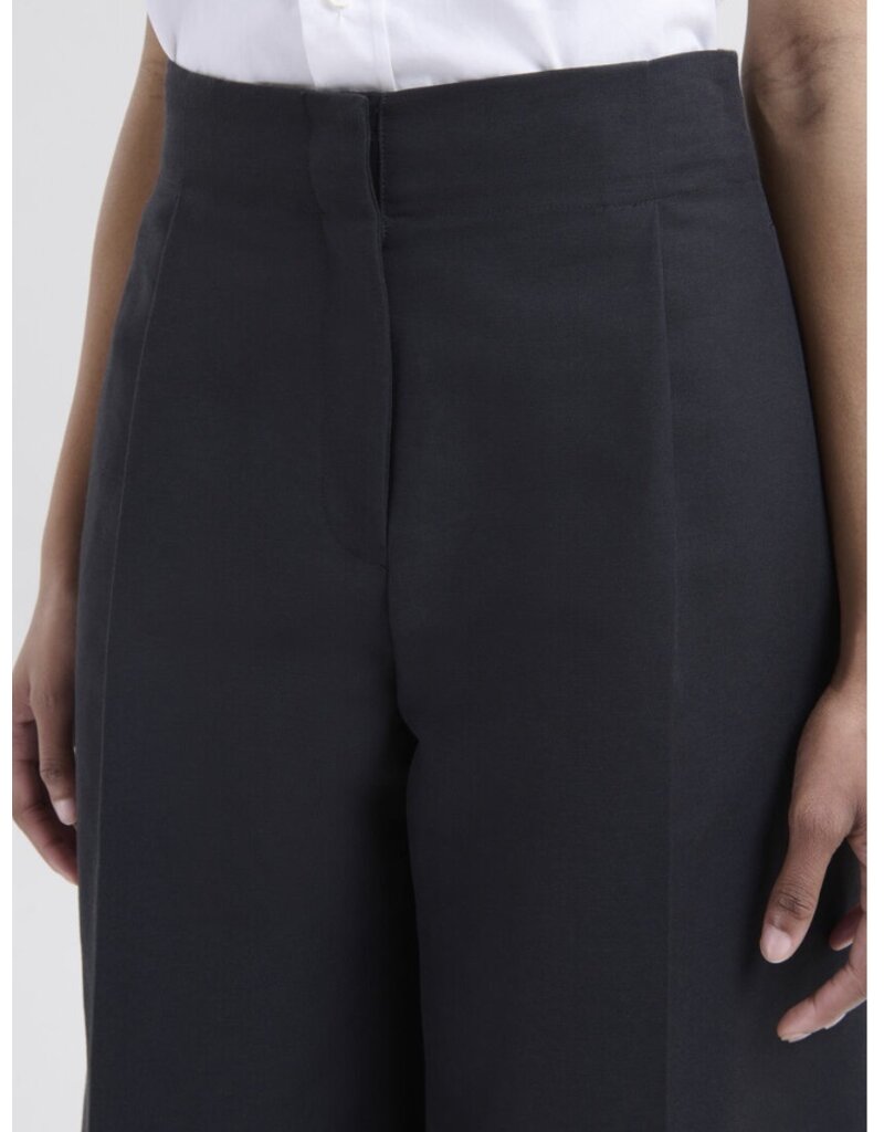 Marni Wide Leg Bermuda Shorts with Pleating