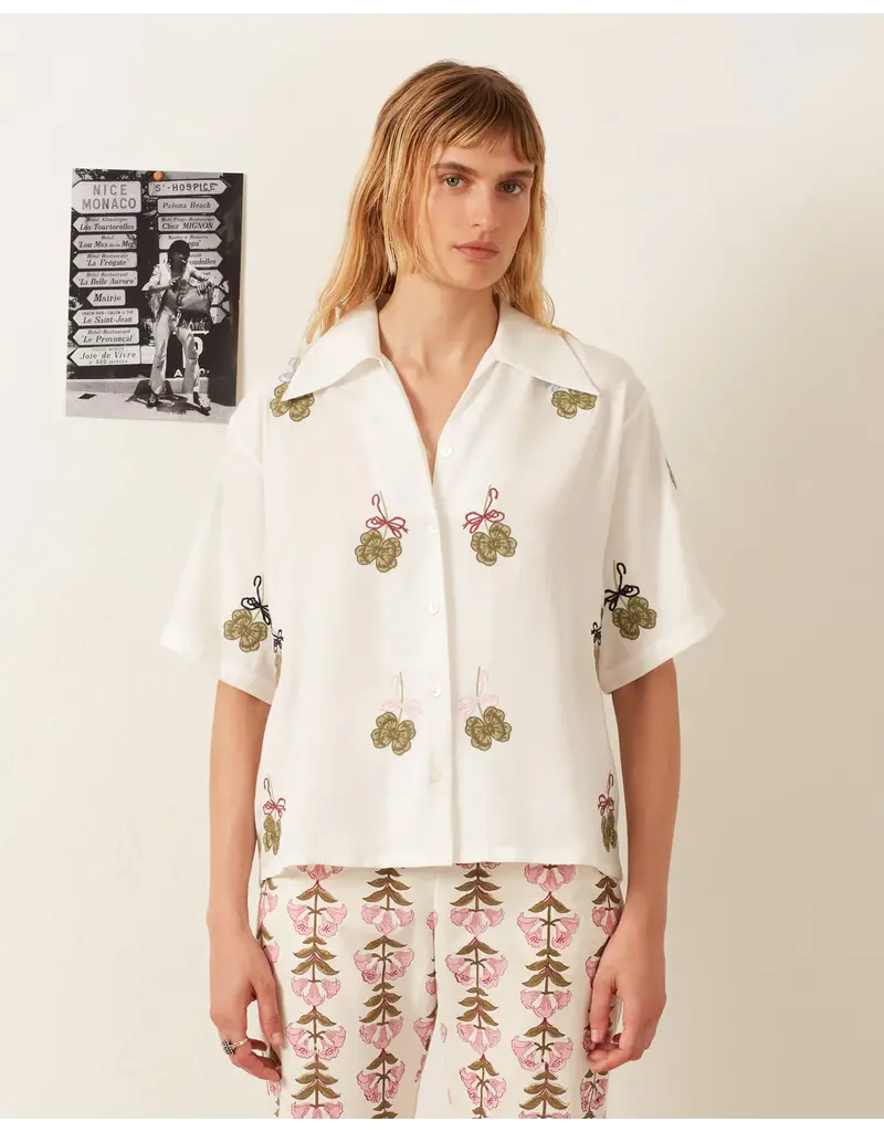 Alix of Bohemia Stevie Lucky Clover Shirt