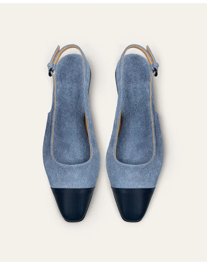 DEAR FRANCES Tia W/ Toe Cap Flat