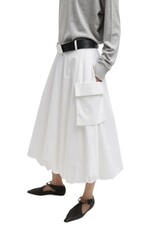 Tibi BIO TWILL BUBBLE SKIRT