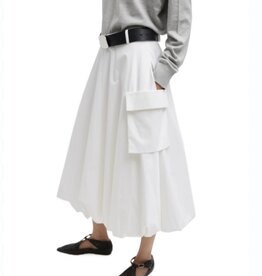 Tibi BIO TWILL BUBBLE SKIRT