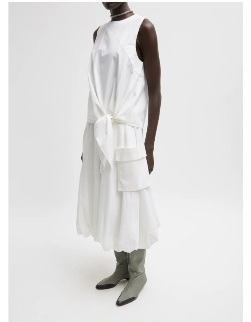 Tibi BIO TWILL BUBBLE SKIRT
