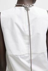 Tibi BIO TWILL EASY TIE TOP