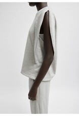 Tibi SWEATSHIRT PROGRAM ROUNDED S/S SWEATSHIRT
