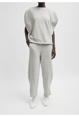 Tibi SWEATSHIRT PROGRAM ROUNDED S/S SWEATSHIRT