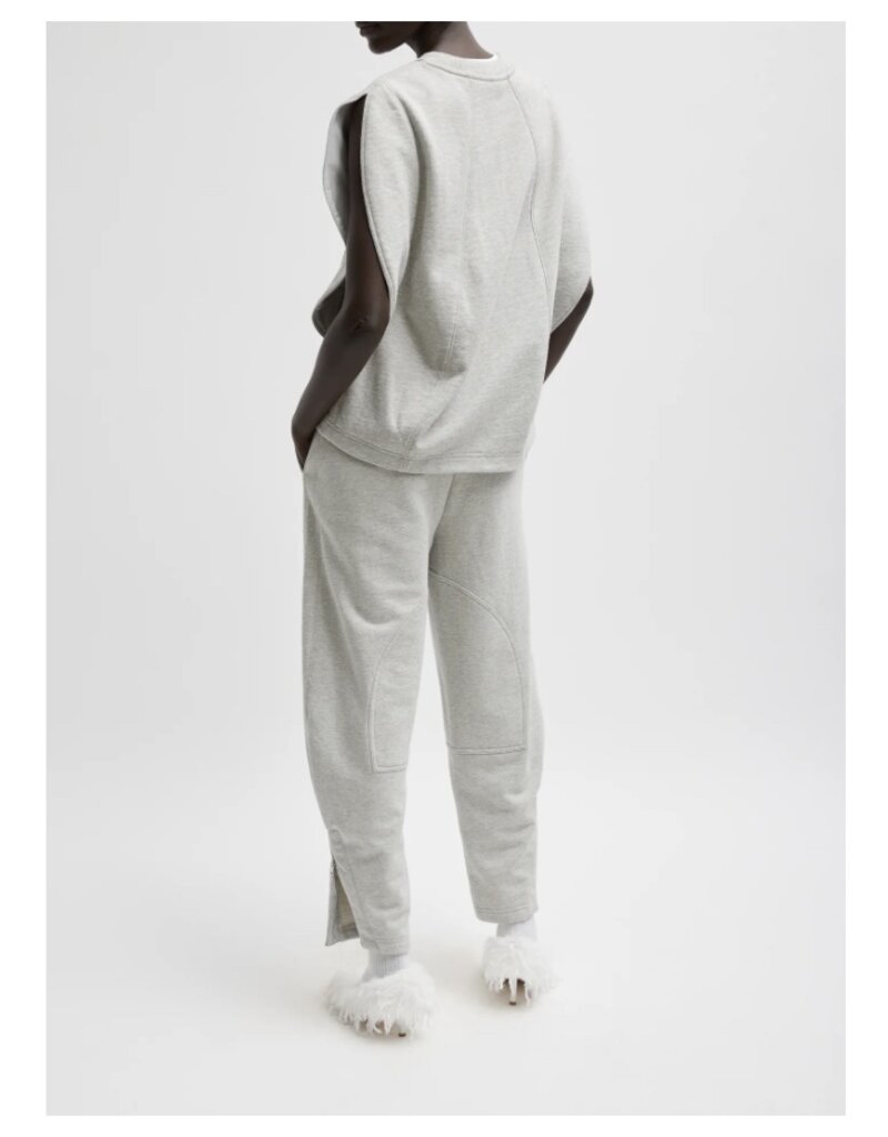 Tibi SWEATSHIRT PROGRAM ROUNDED S/S SWEATSHIRT