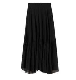 PLAN C Organza Long Skirt