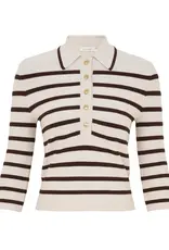 Zimmermann Illuminate Stripe Polo
