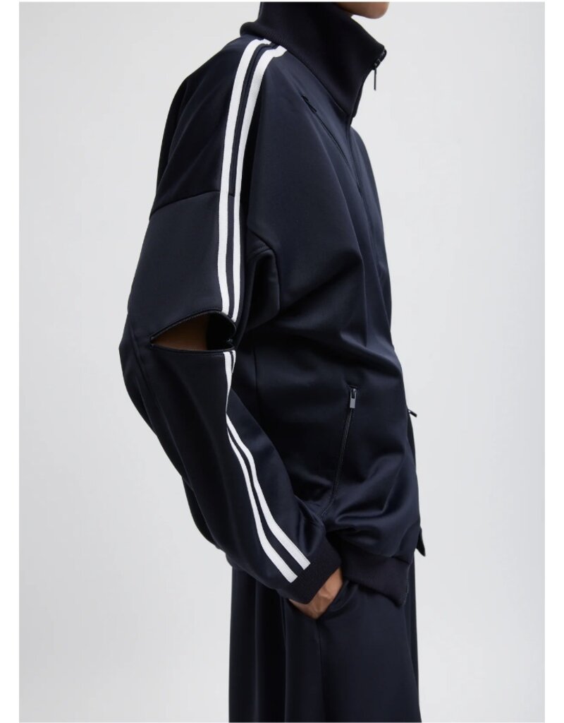Tibi ACTIVE KNIT ZIPPER DETAILED TRACK JACKET