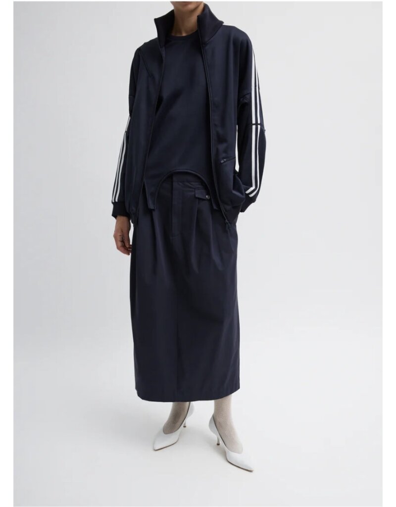 Tibi ACTIVE KNIT ZIPPER DETAILED TRACK JACKET