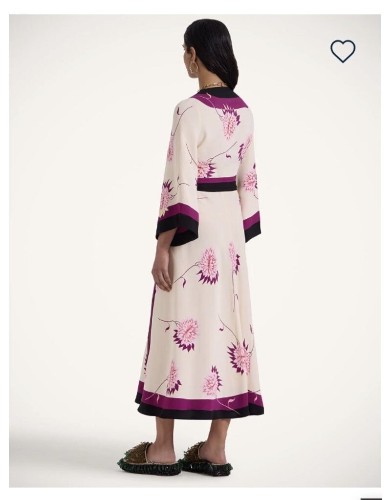 La Double J THE WRAP DRESS PLACÉE