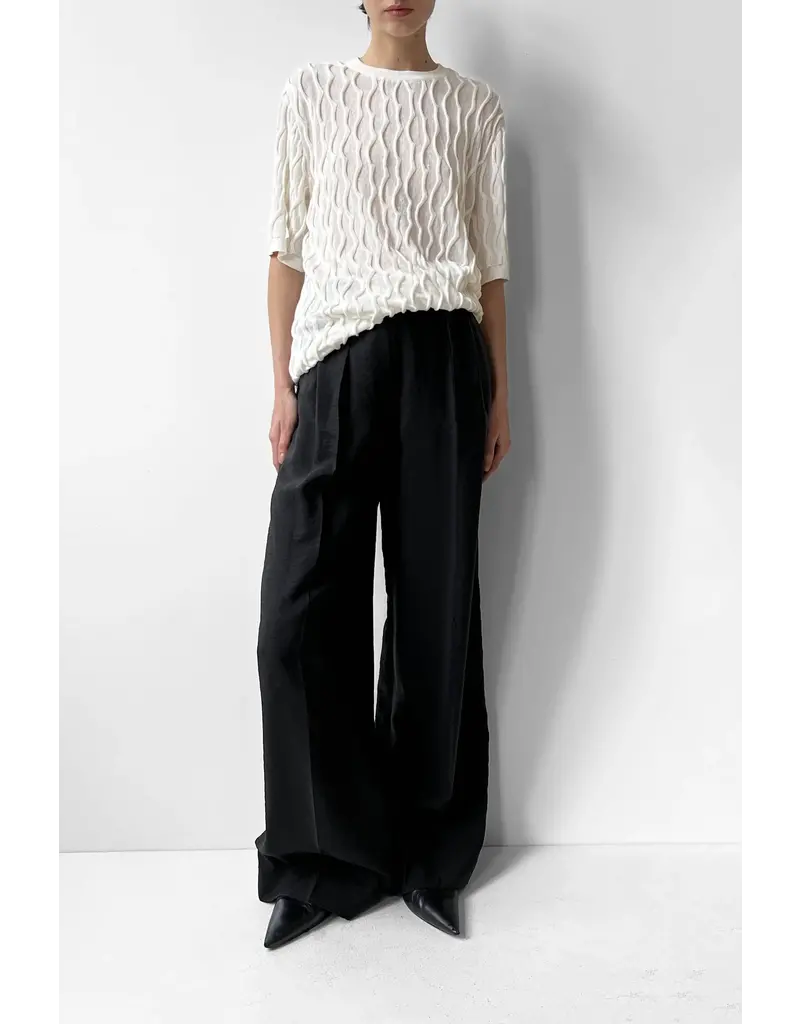 Christian Wijnants Kibo S/S Textured Sweater