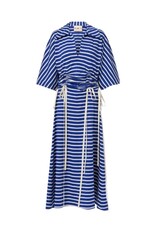 PLAN C S/S Stripe Maxi Dress