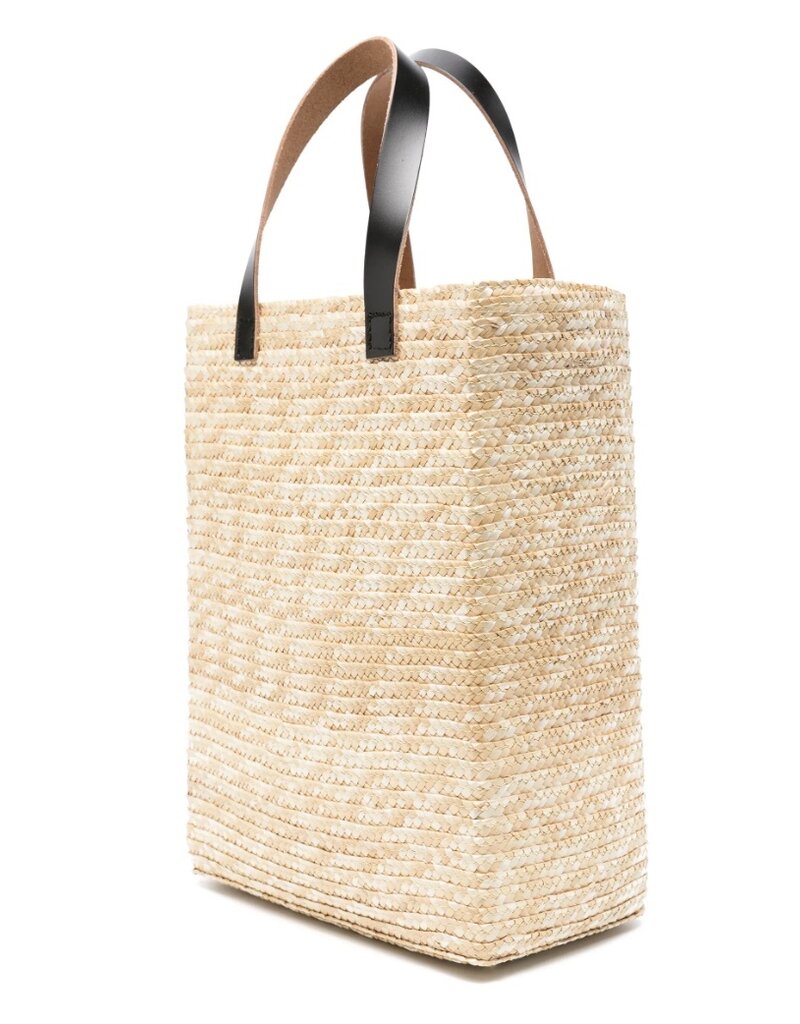 PLAN C Straw Medium Shopper