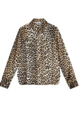 Ganni Printed Satin Shirt