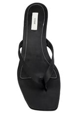 TOTEME Satin Heeled Flip Flops