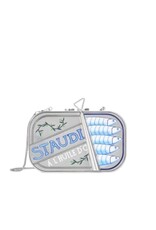 Staud Staudines Tin Clutch W/ Chain
