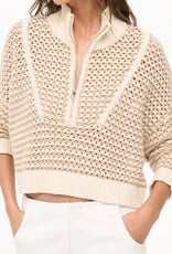 Staud Cropped Hampton Sweater