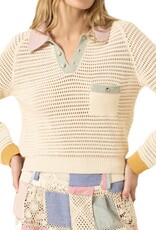 Alix of Bohemia Liza Sorbet Crochet Top