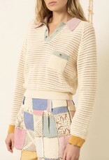 Alix of Bohemia Liza Sorbet Crochet Top