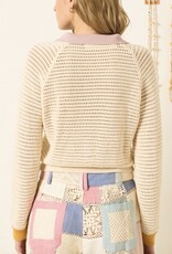 Alix of Bohemia Liza Sorbet Crochet Top