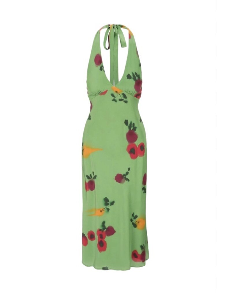 Staud Lucca Silk Dress