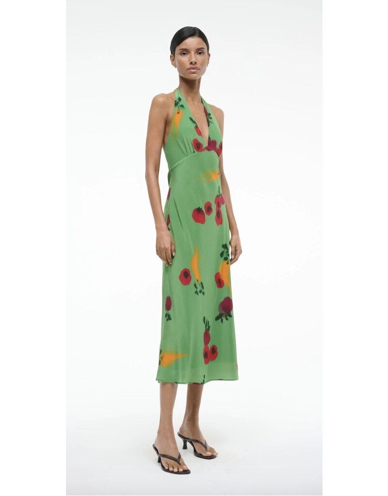 Staud Lucca Silk Dress
