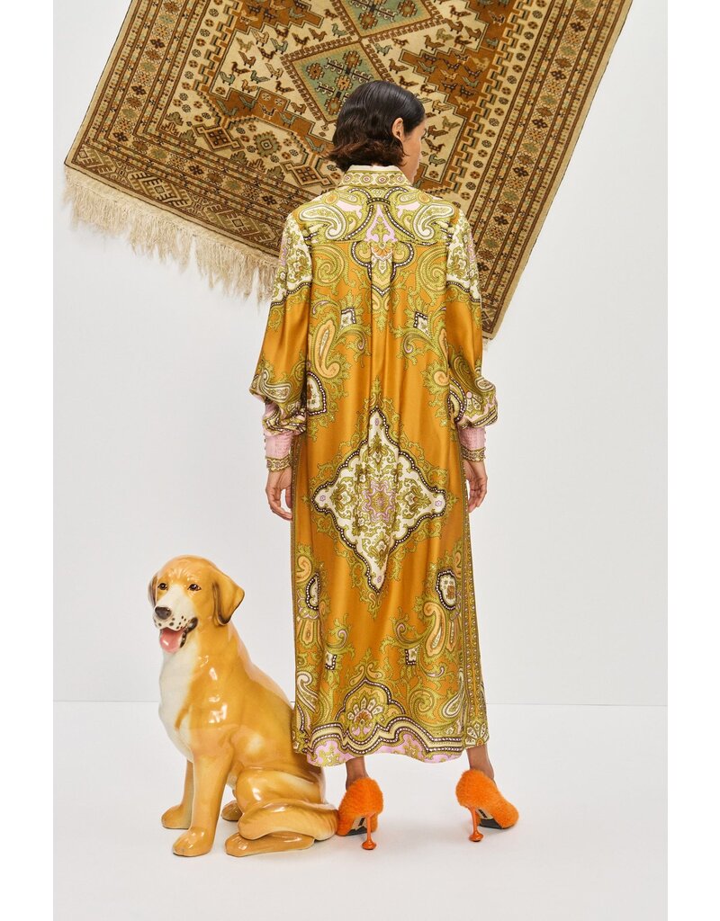 Alemais Clemenza Silk Shirtdress