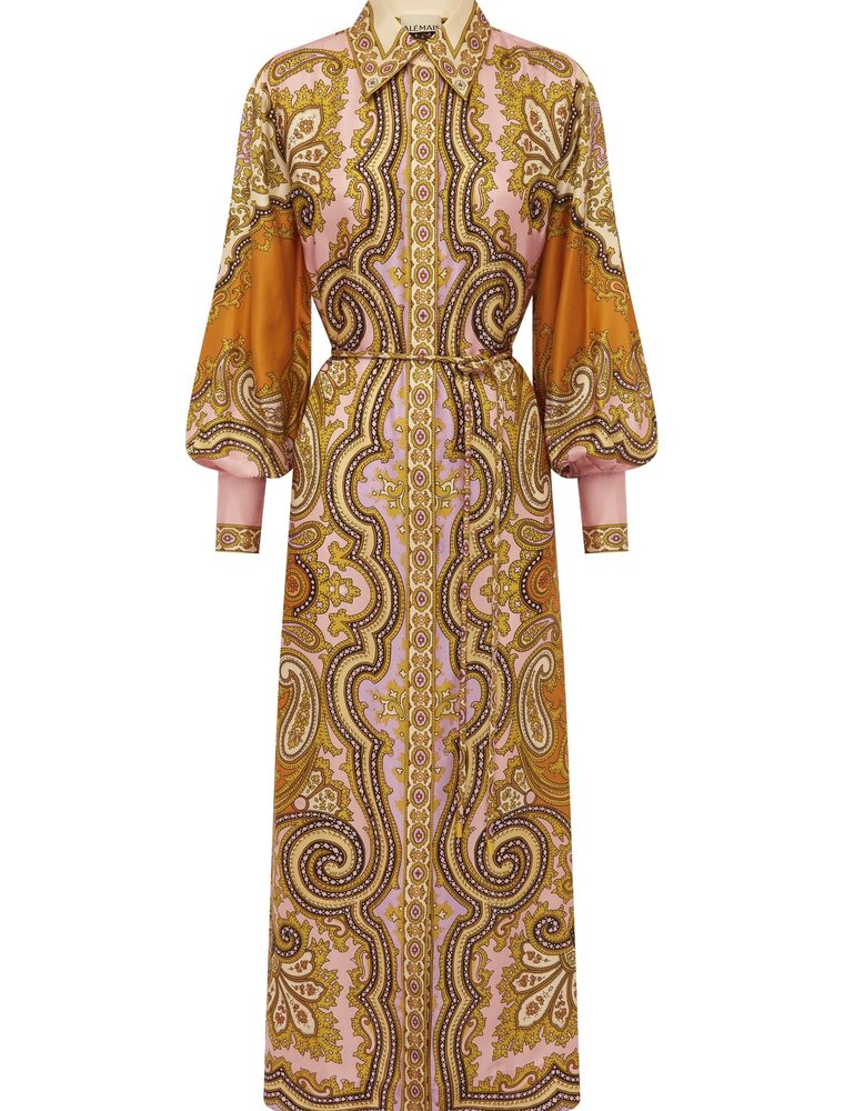 Alemais Clemenza Silk Shirtdress