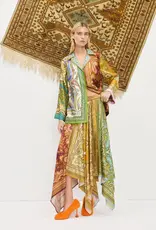 Alemais Clemenza Spliced Silk Shirt Alemais Clemenza Spliced Silk Shirt