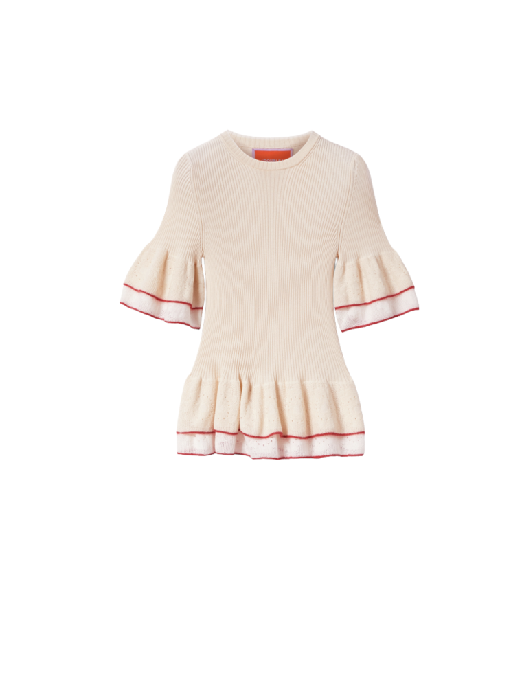 La Double J PEPLUM TEE