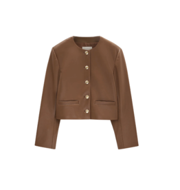 ANINE BING Recycled Leather Amber Jacket