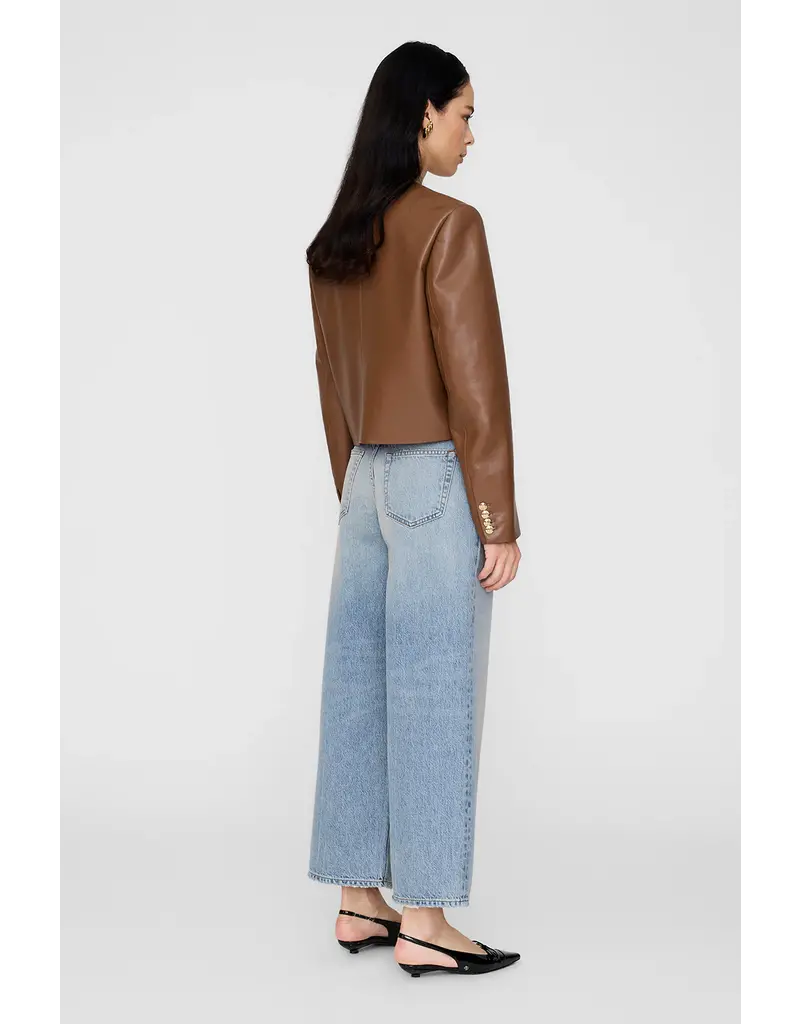 ANINE BING Recycled Leather Amber Jacket