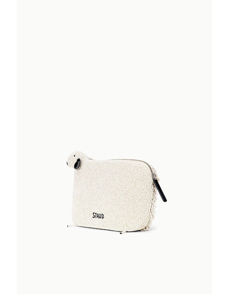 Staud Dolly Beaded Clutch
