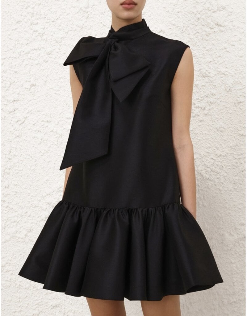 Zimmermann Hypnotic Bow Mini Dress