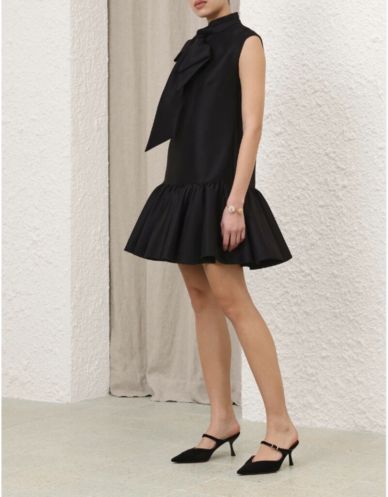 Zimmermann Hypnotic Bow Mini Dress