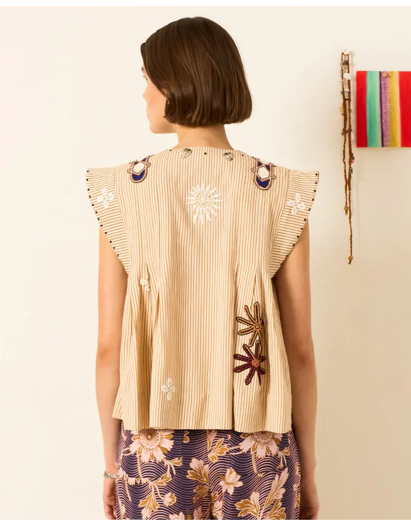 Alix of Bohemia Nadine Cedar Coin Top