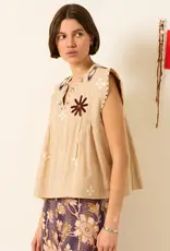 Alix of Bohemia Nadine Cedar Coin Top