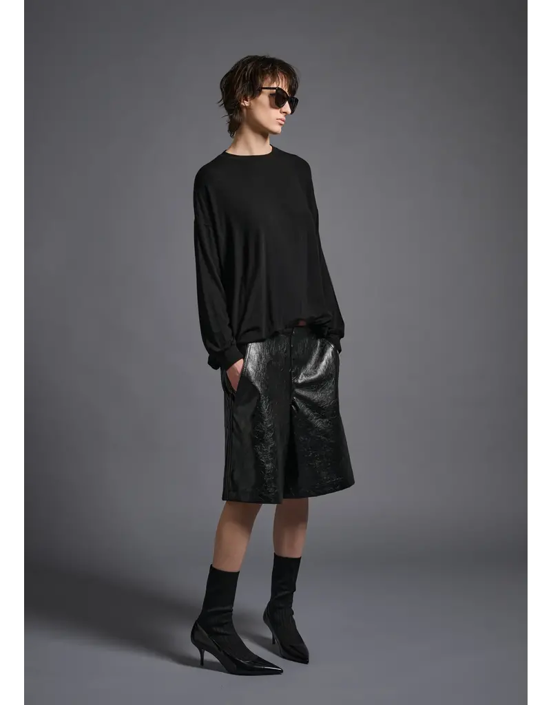 Cog the Big Smoke Macy Narrow Sleeve Crewneck Top